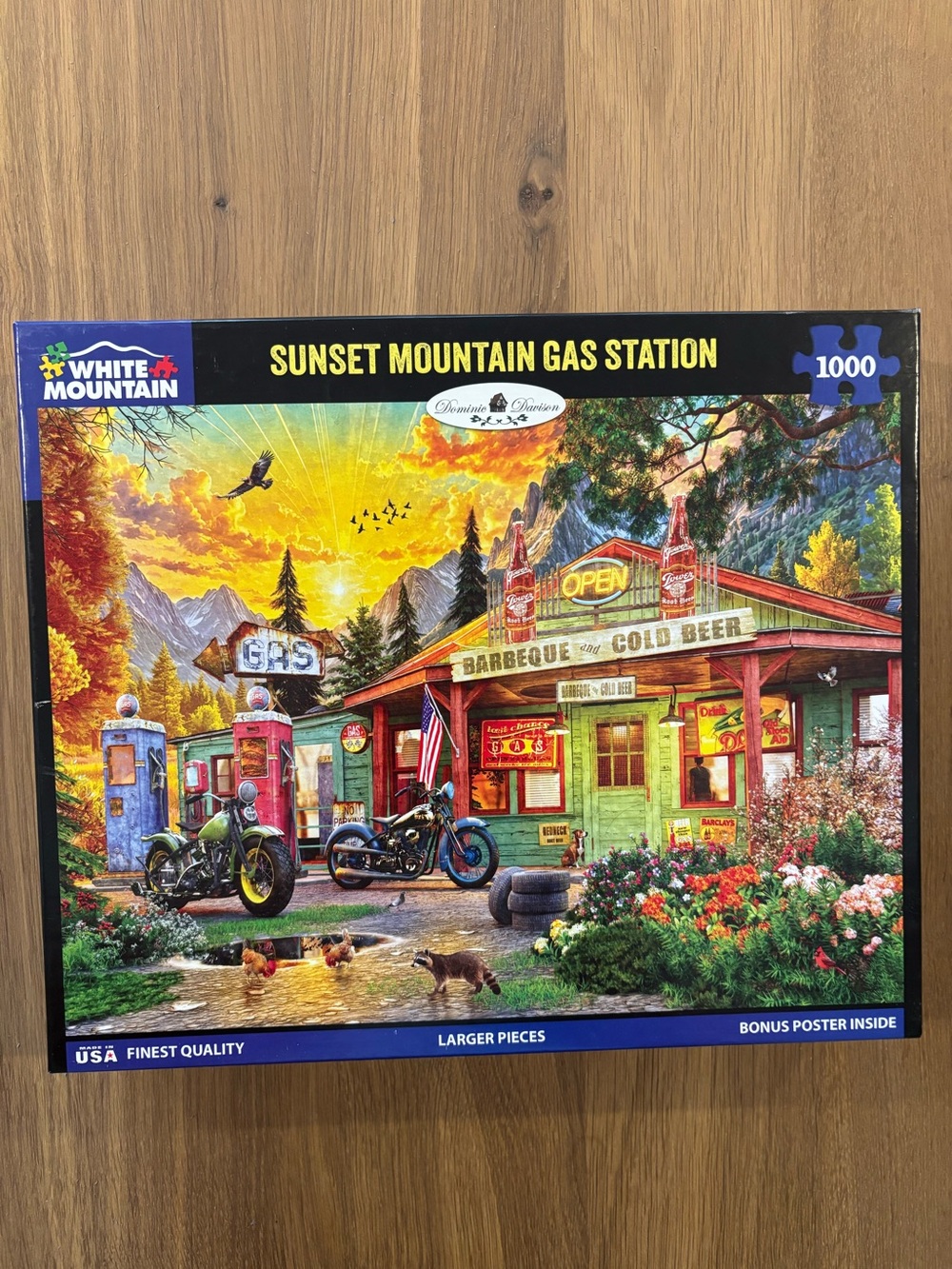 WHITE MOUNTAIN JIGSAW PUZZLE